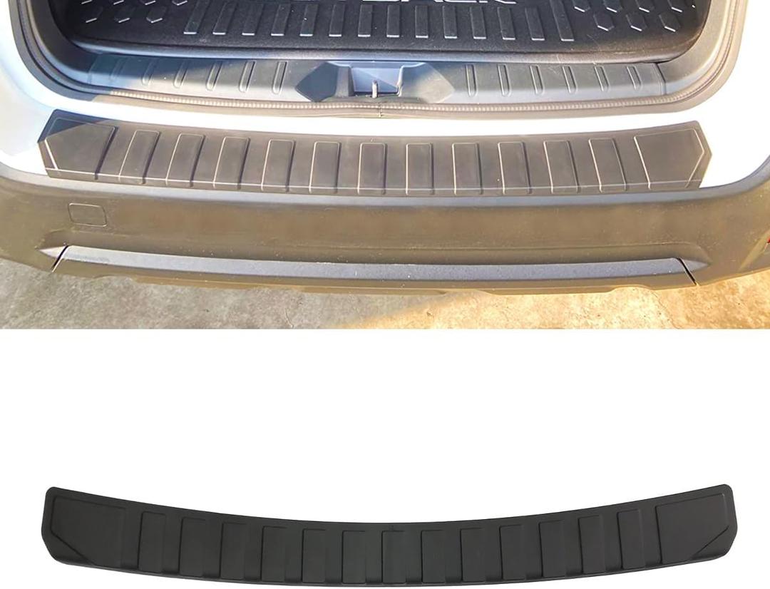 Rear Bumper Protector Guard Accessory Trim Cover Scratch Resistant Trunk Door Entry Guards Compatible with Subaru Forester 2019 2020 2021 2022 2023 2024