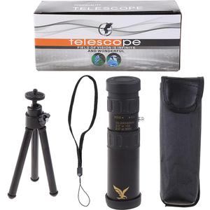 300x40 Monocular Binoculars Weak Night for Vision with Smartphone Holder Metal Monocular Monocular with Monocular 4k 10-300x 40mm