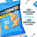 PopCorners Popped Corn Snacks, White Cheddar, 1 Ounce (Pack of 20) (Packaging May Vary) (EXP 01/12/27)