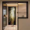 Doors Wallpaper Murals Door Wallpaper Sticker Self Adhesive Vinyl Removable Art Door Decals for Home Decoration (Scene5)