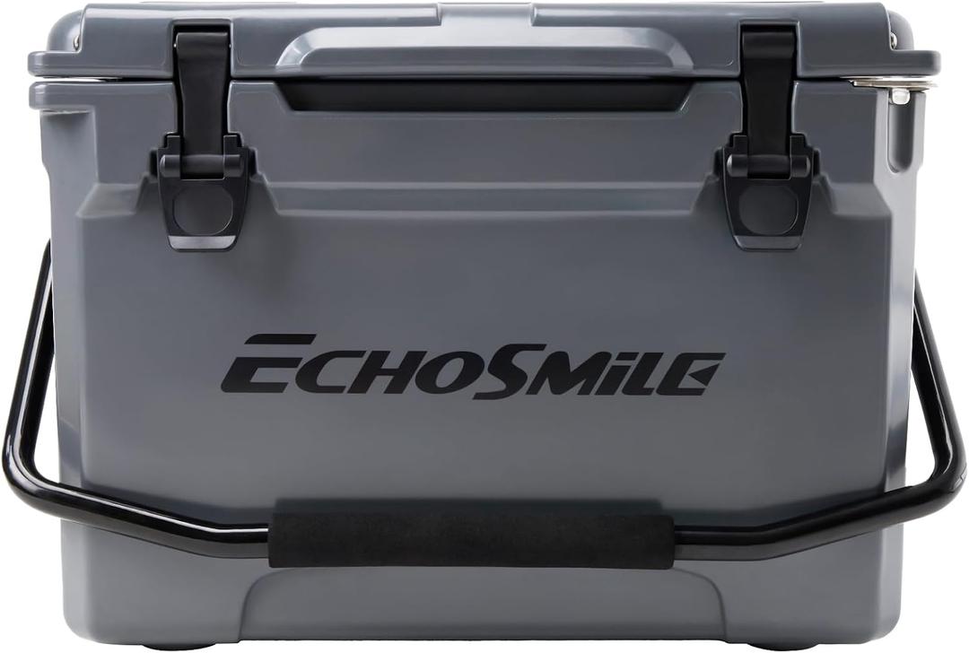 EchoSmile 25 Quart Rotomolded Cooler, Built to Stand up to The Rigors of The Journey