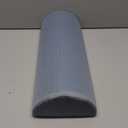 Knee Pillow for Back SleepingHalf Moon Leg Support Pillow with Cooling GelMemory Foam Bolster for Sleeping on Back, Pregnancy, Sciatica, and Post-Surgery Recovery