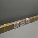 1" Cordless Mini Blinds, White Vinyl Horizontal Light Filtering Blinds, 41" W x 72" H, Indoor Window Blinds for Office, Kitchen, Bathroom, Living Room