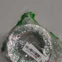 5 Inch Duct 5 Feet, Hon&Guan Flexible Dryer Vent Hose For Tight Space Dryer Exhaust Hose Aluminum Duct For Heating and Cooling Ventilation-with 2 Clamps