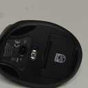 Philips Ergonomic Mouse - Vertical Mouse with 800/1200/1600 Adjustable DPI, 6 Silent Buttons Design for S/M Hands, Auto Power Saving,Light Weight, 2.4GHz Wireless Mouse for Laptop, Desktop, PC-Black