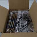 Grill Replacement Parts for Nexgrill 720-0882A Evolution Infrared Plus 5-Burner, Nexgrill 720-0882A Grill Cooking Grate, Heat Plate, Burner Tube and Igniter for Nexgrill Evolution Infrared Plus Parts.