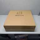 Dazzle Bright Set of 3 Lighted Spiral Christmas Tree, 3/4/6 FT 290 Count Collapsible Tree with 7" Star Topper, Christmas Decoration for Indoor Outdoor Xmas Patio Wedding Decor (Multi-Color) (Multi-colored)