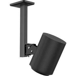 Speaker Mount for Sonos Era 100 and Era 100 SL Ceiling Mount  Tilt +15/-30 & Swivel 90 Adjustable for Sonos Era 100 Mounting for Better Sound Included Screw Kits Easy to Install, Black