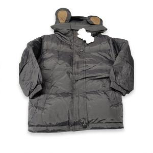 ANHDM Toddler Girl Winter Coat Baby Boys Fleece Warm Cute Bear Ear Hooded Jacket Clothes Size 120