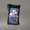 Waterproof Phone Pouch, [Up to 8.5''] Double Space Waterproof Phone Case with Lanyard for iPhone 17 16 15 Pro Max Galaxy S25 Ultra, Cellphone Dry Bag for Beach Vacation, 2 Pack (Black & Green)