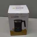 5 In 1 Milk Frother, Electric Milk Frother and Steamer 11.8oz Automatic Milk Steamer Hot & Cold Foam Maker, Milk Warmer Dishwasher Safe & Silent Working for Coffee,Latte,Cappuccino,Hot Chocolate