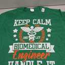 Let The Biomedical Engineer Handle It - Bioengineer Biomed T-Shirt (Small, Green)