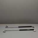 25Inch 55Lbs/245N Gas Struts Springs Shocks Lift Support for Boat Cover RV Bed Storage Heavy Duty Toolbox Lid Trash Bin Outdoor Bench Cabinet Trap Door Trailer Floor Hatch 2pcs by IAQWE