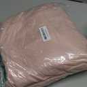 LANE LINEN Eco Friendly 100% Organic Cotton Sheets Queen Size, Mercerized Cotton Fully Elasticized Reinforced Seams Low Pill Fade Resistant Hotel Luxury Bed Sheets Set- Dusty Rose