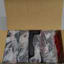 SRIWATANA Small Floating Shelves Wall Mounted, 4 Inch Wood Shelf for Decoration and Storage Set of 8, Mini Display Shelf for Bedroom, Bathroom, Kitchen, Office (Black)