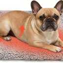 PatiencET Self Warming Cat Bed for Indoor Cats 18'' x 24'' - Cozy Fleece Heating Pad, Non-Electric Thermal Mat for Small Pets, Washable Soft Cushion for Winter Comfort and Warmth Grey