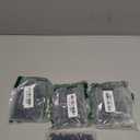 Mellewell #10 x 1 Pan Head Self Tapping Screw, Pan Head Sheet Metal Screws Wood Screws, Black Finish Stainless Steel 304 (18-8), 100 Pack, Set of 4