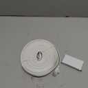 Jadaol Cat 6 Ethernet Cable 30 ft, 10Gbps Support Cat8 Cat7 Network, Flat RJ45 LAN Patch Cable, High-Speed Wired Internet Cable for Router, Modem, Switch, Gaming Consoles, PC, Streaming Devices, White