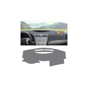 Autorder Gray Dashboard Cover Mat for Toyota Camry 2007-2011 Accessories Dash Cover Upgrade Polyester Dash Mat Sunshade Glare UV Rays Protector