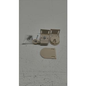 Universal Replacement Installation Accessories for Indoor/Outdoor Sunshade and Roller Blinds(Crodless Bracket) (Beige)
