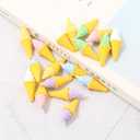 2 x 60 Pcs Miniature Ice Cream Cones - Fake Ice Cream Models, Decoration