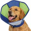 Dog Cones for Dogs, Soft Cone for Dogs to Stop Licking, Adjustable Dog Cone Collar Alternative After Surgery for Wound Care, Spay, Neuter, Blue XL