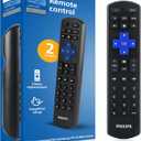Philips Roku TV Remote Replacement, Compatible with Philips TV, ROKU TV/TCL/ONN/Hisense/Sharp/Element/Westinghouse, Black, SRP6320R/27