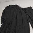 KIRUNDO 2 Piece Lounge Sets for Women Airplane Travel Outfits 2025 Fall Cardigan Sleeveless Pants Sets Matching Clothing M