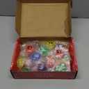 24 Pack Valentines Day Gifts Cards with Heart Stress Balls Squishy Squeeze Toys Great for Valentines Party Favors Valentine's Day Gifts