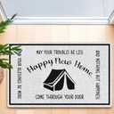 House Warming Gifts New Home Door Mat, Irish Blessing New Home Welcome Mats Doormat for Front Door Porch Indoor Outside Entrance Entryway, 17x30 Inch