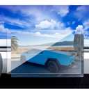 XXCIWP Cybertruck Screen Protector for 2024 2025 Cybertruck Accessories Tempered Glass Screen Protector(1pcs Nav. Glossy)