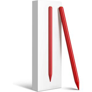 iPad Pencil 2nd Generation with Magnetic Wireless Charging, Same as Apple Pencil 2nd Generation,The Pen Compatible with iPad Pro 11 in 1/2/3/4,iPad Pro 12.9 in 3/4/5/6,iPad Air 4/5,iPad mini (Red)