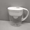 Brita Metro Water Filter Pitcher with SmartLight Change Indicator, BPA-Free, Replaces 1,800 Plastic Water Bottles a Year, Lasts Two Months, Includes 1 Filter, Small - 6-Cup Capacity, White