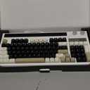 SABLUTE Keyboard Gaming - Audio-Sync RGB Light Strip, 19-Key Anti-Ghosting, Dual Control Knobs, Adjustable Stand, Ultra-Low Latency Quiet Mechanical Feel for PC Gamers (White)