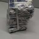 Yeaqee 50 Pcs Mini Metallic Gift Bags with Handles 4x4.75x2.25'' Tiny Thank You Favor Bags with Tag for Easter Mother's Day Wedding Spring Welcome Baby Shower Graduation Birthday (Navy Blue, Silver)