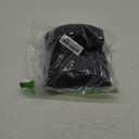 X AUTOHAUX Microfiber Leather Auto Armrest Protective Cover Pad for Honda Civic 2006 2007 2008 2009 2010 2011 Black Leather with Red Stitching