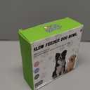 2 Pcs Slow Feeder Insert for Dog Bowl, Anti-Choking Silicone with Strong Suction Cups, Fits Most Dog Bowls, Ideal for Medium, Large Breeds (Green+Pink)