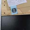 Prepac Nightstand Headboard, Black, Queen