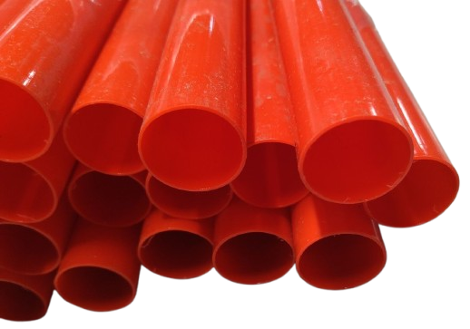Red tubes (15.7 inches) 34pc