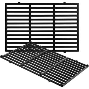 17.5 Inch 7638 7525 65906 Grates Replacement Parts for Weber Spirit 300 Series Grill Grate Spirit E-310 E-330 S-310 S-315 Spirit ii E-310 Genesis Silver B/C Gold B/C Spirit 700 Cast Iron Cooking Grate