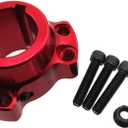 DJ-Motor 1-1/4" 32mm Bore Rear Wheel Hub 1/4" Bolts For Racing Drift Trike Go Kart Cart (Red)