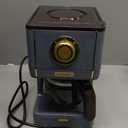 Amaste Coffee Maker, 5 Cup Coffee Pot with Three Brewing Modes, Retro Coffee Maker with Glass Carafe & Reusable Coffee Filter, Drip Coffee Maker Ideal for Home or Office, Keep Warm, Ash Blue