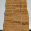 Denifiter 20+4 Pockets Roll Up Pouch, Hand Tool Roll Bag, Durable 16OZ Waxed Canvas Wrench Roll for Metric or SAE (Khaki)