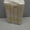 Yaomiao 200 Pcs 4 oz Disposable Espresso Coffee Cups Ripple Corrugated Paper Insulated Hot Cups for Party Cold Drinks Hot Beverage Tea(Kraft Paper Color)