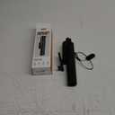 Selfie Stick Travel Tripod for Cell Phone with Remote Control and Phone Holder, Extendable Selfie Stick for iPhone, iPhone Tripod for Video Recording, 50 Inch, Black