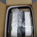 2 Pack 2.7 Gal Bathroom Trash Can with Lid, Automatic Trash Can Small Smart Garbage Can Touchless, Slim Motion Sensor Waterproof Plastic Trash Bins for Bedroom Office Kitchen Toilet (White)