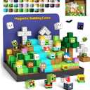 GobiDex Magnetic Blocks Kids Toys for Boys Girls 3+, Build MagWonder World with Zomblock Magnets Cubes, Upgraded STEM Game-Based Building Sensory Gift for Birthday