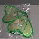 Halloween Fairy Wings for Girls, Halloween Dress Up Costume Accessories Sparkle Butterfly Angel Wings Costume Wings (Green)