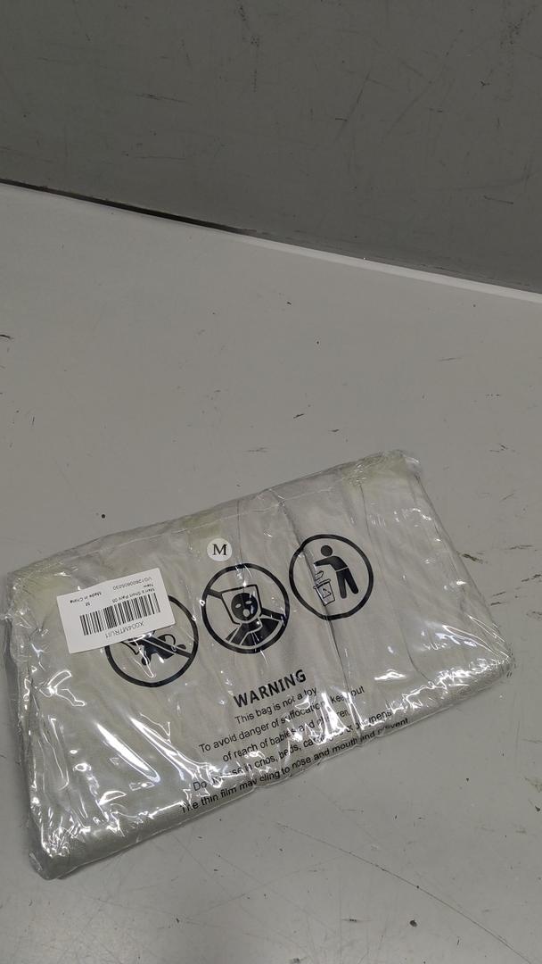 VOGSTART Men's Casual Cotton Shorts Drawstring 8 Inch Summer Vacation Shorts with Pockets, M