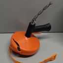 Drain Snake Auger 33 Feet, Plumbing Snake Drain Hair Clog Removal Tool, Heavy Duty Toilet Snake Auger, Sink Unclogger Drain Cleaner Tool for Bathroom Kitchen Tub Shower Drain Clog Remover with Gloves